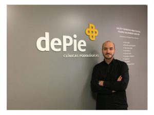 Javier Torralba, doctor en Podologí­a y podólogo en dePie Valencia.