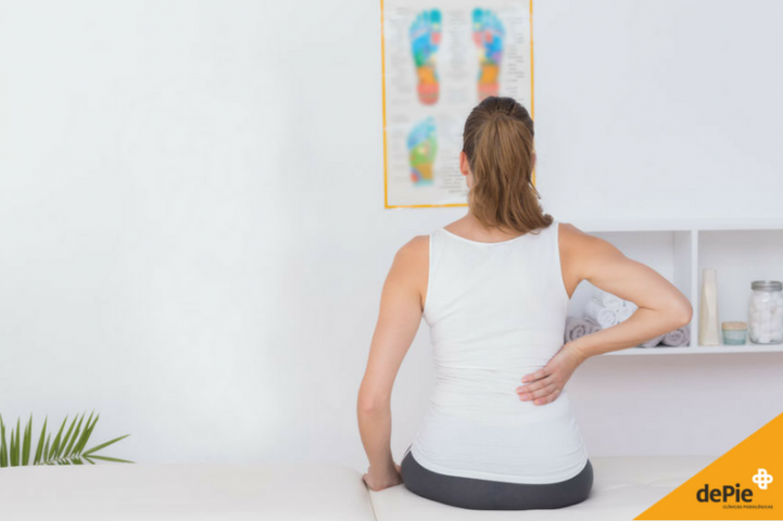 El dolor de espalda puede tener su origen en los pies.