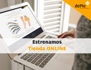 Nueva tienda online de dePie.